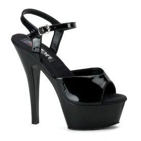 JULIET-209 Funtasma Black Patent Fancy Dress Women's Shoes (Fantasy Footwear)