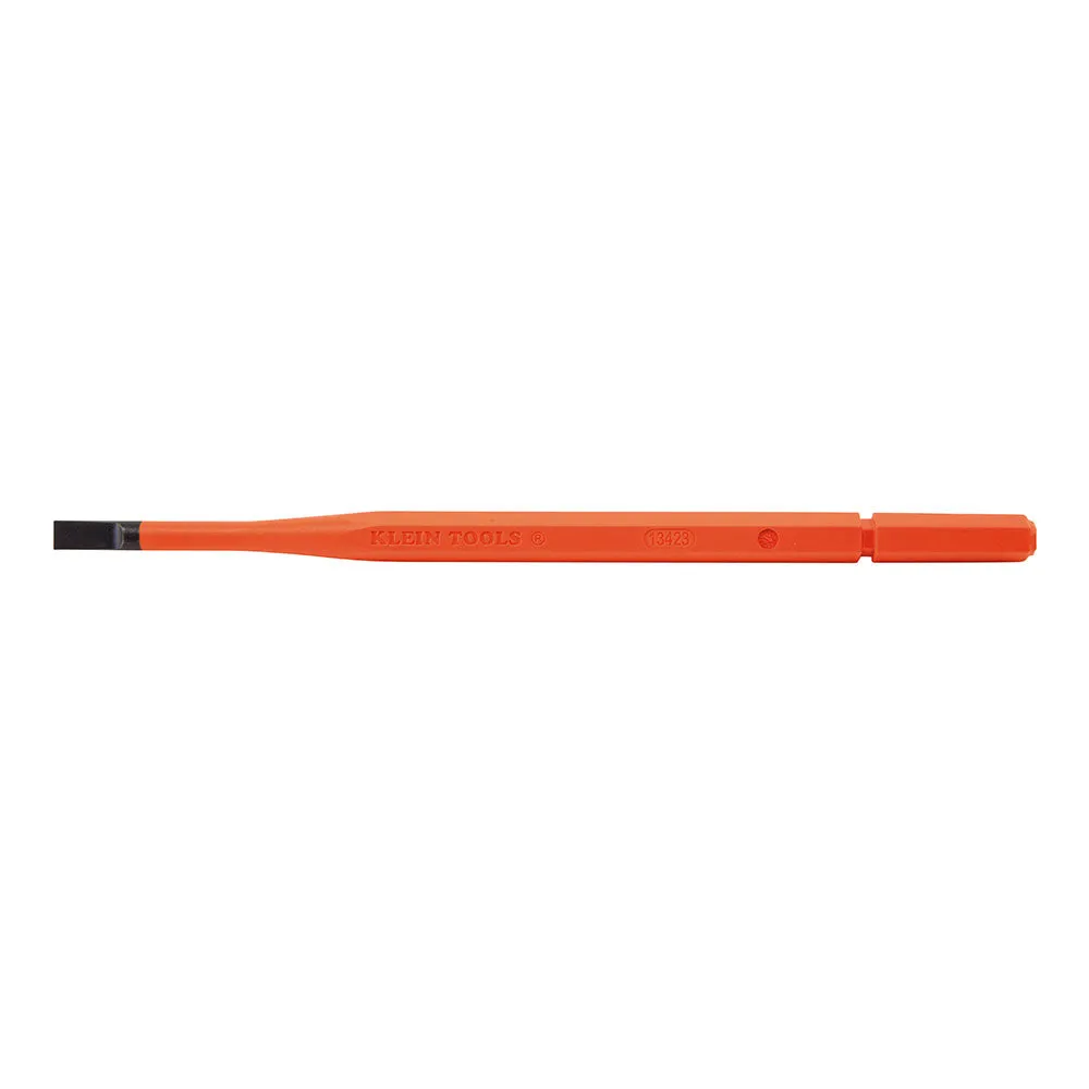 Klein 13156 Screwdriver Blades, Insulated Single-End, 2-Pack