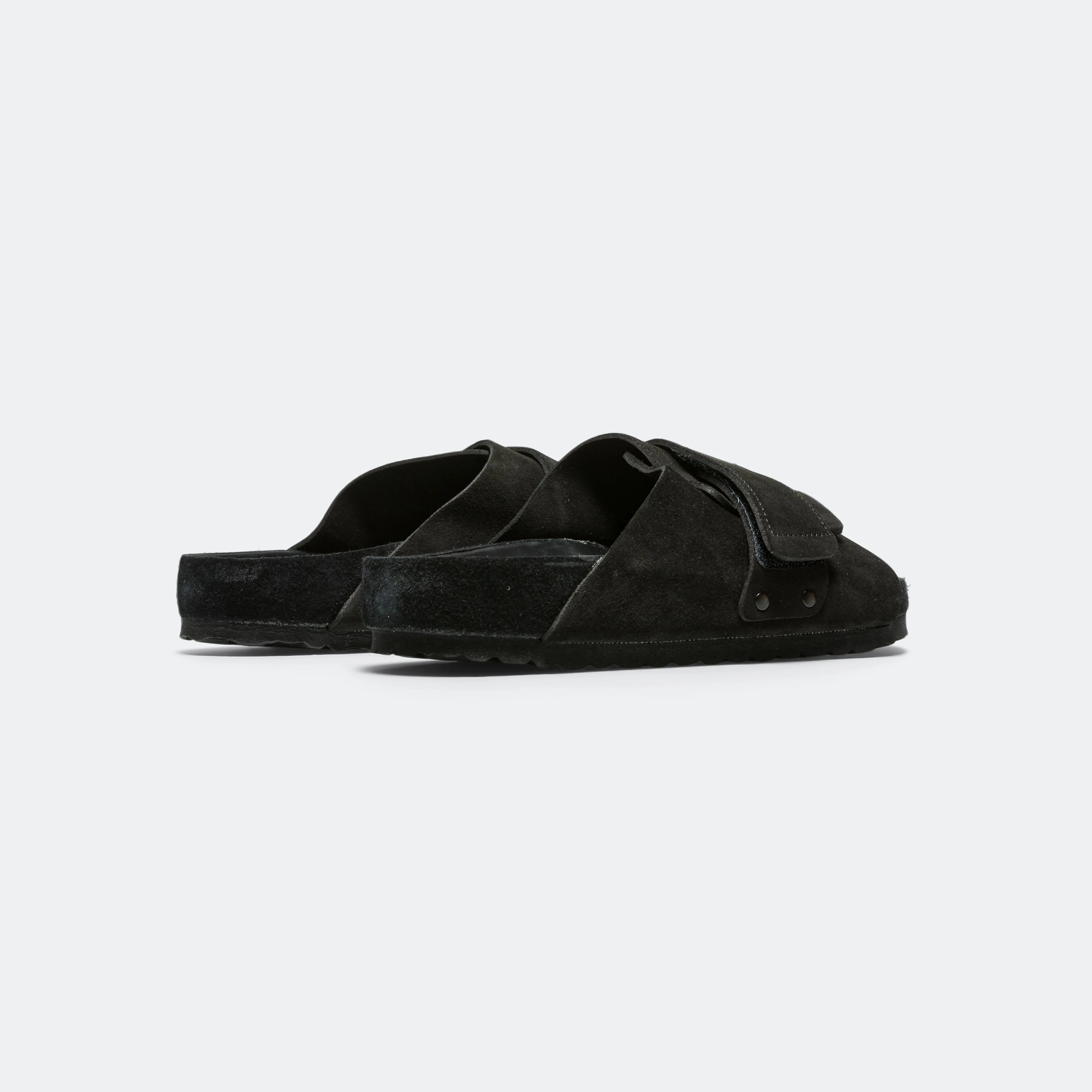 Kyoto Exquisite - Black Suede Leather