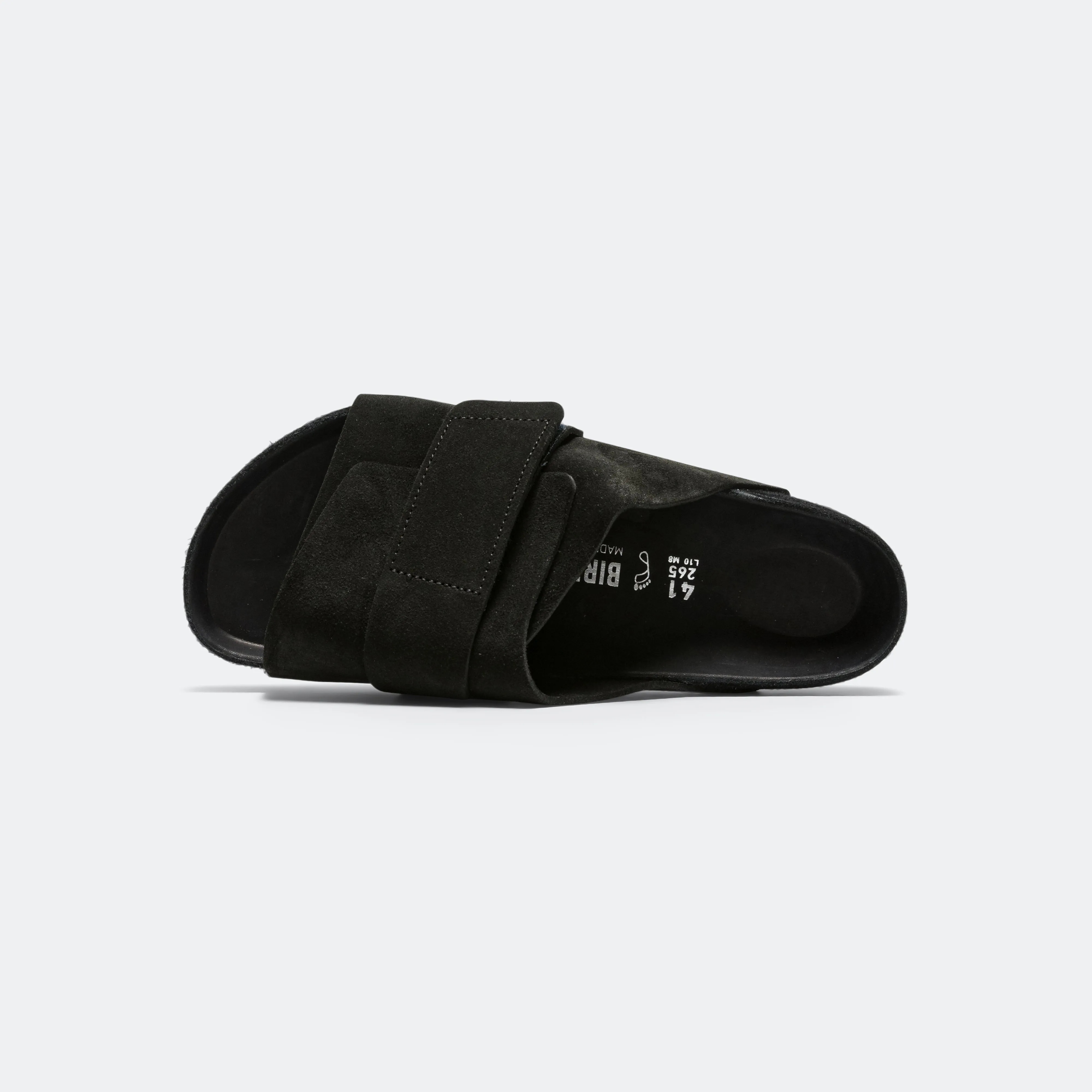 Kyoto Exquisite - Black Suede Leather