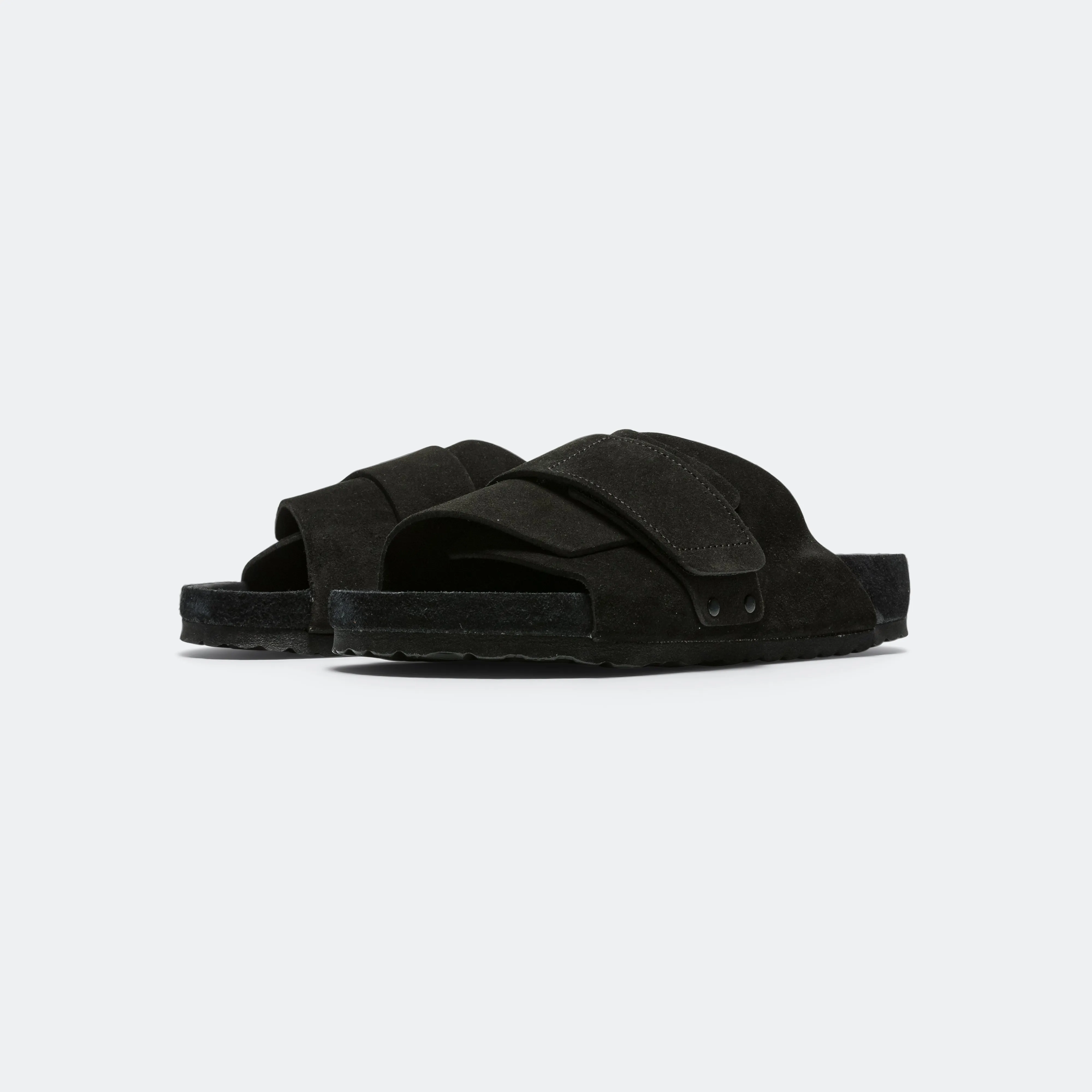 Kyoto Exquisite - Black Suede Leather