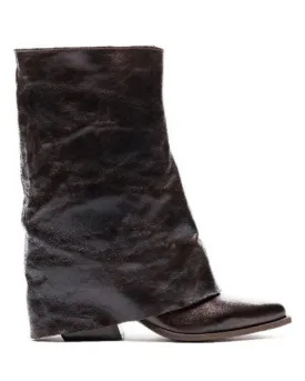 Low Cuff Brown Leather