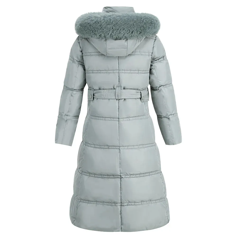 Luexco Womens Down Mid Parka Ski Jacket