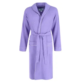 Majestic International Women's Waffle Knit Shawl Robe