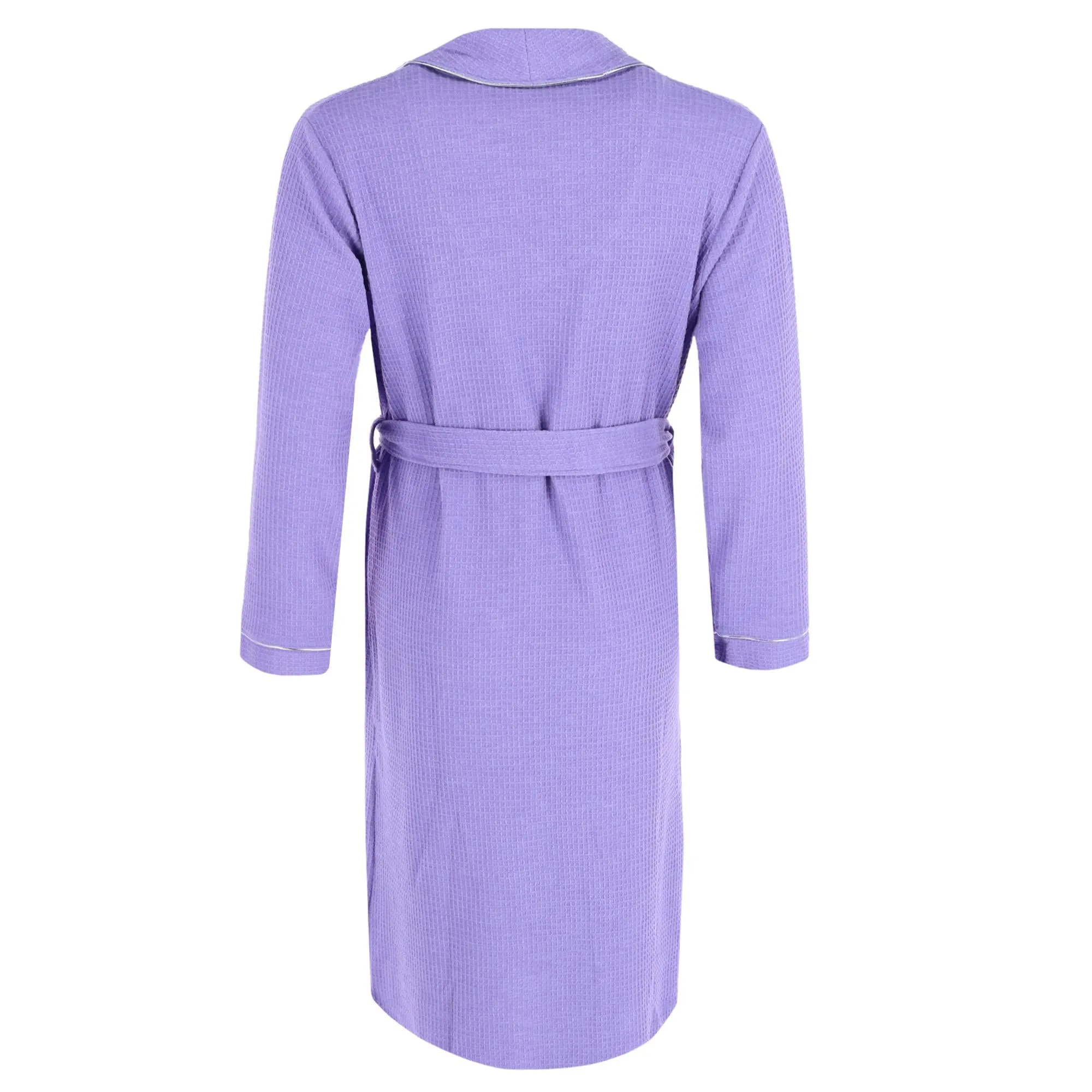 Majestic International Women's Waffle Knit Shawl Robe