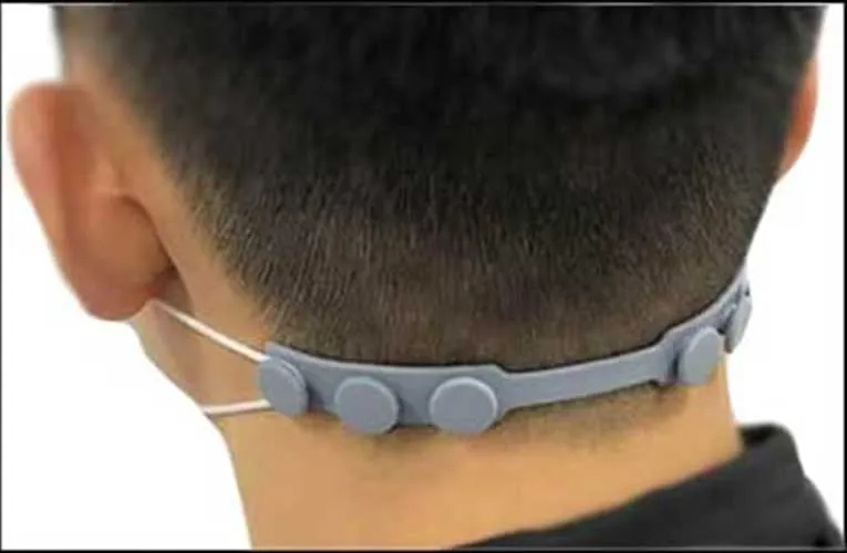 Mask mate - Adjustable strap for masks made with skin friendly silicone.