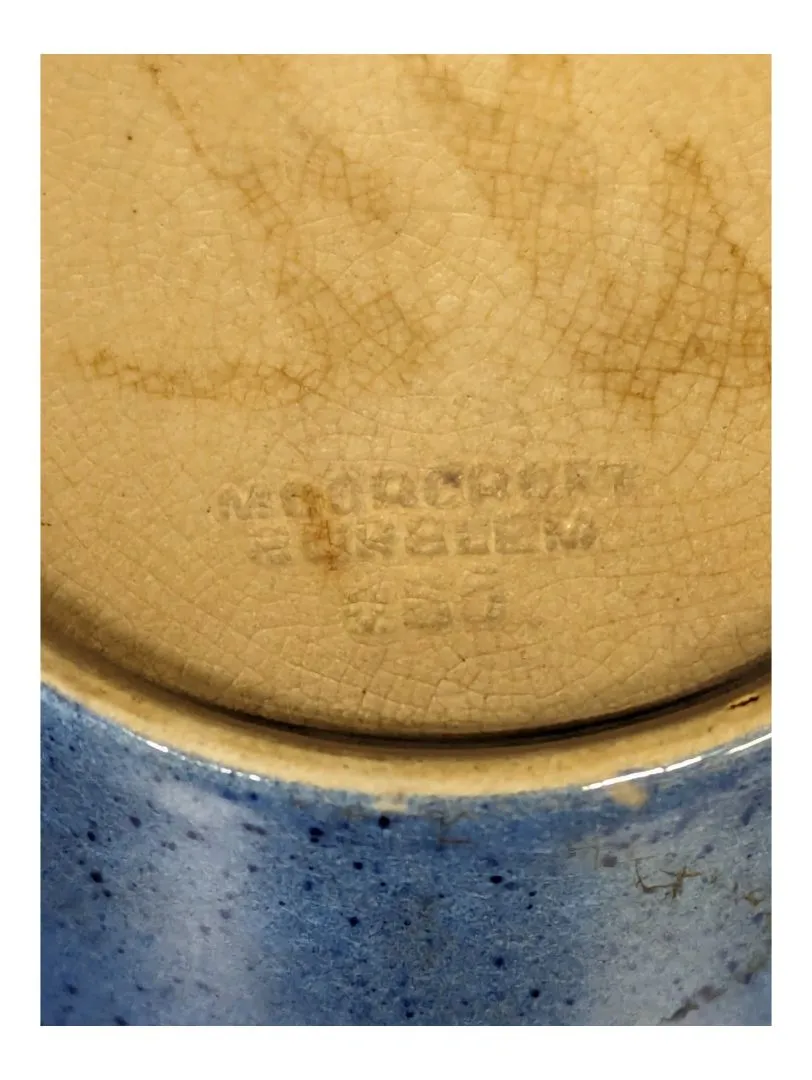 Moorcroft Powder Blue Sugar Bowl