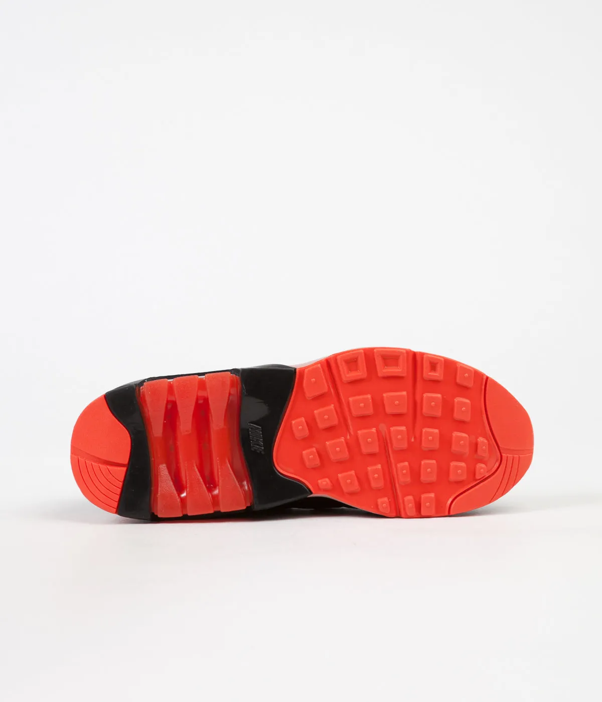 Nike Air Max 180 Shoes - Black / Team Orange - University Red