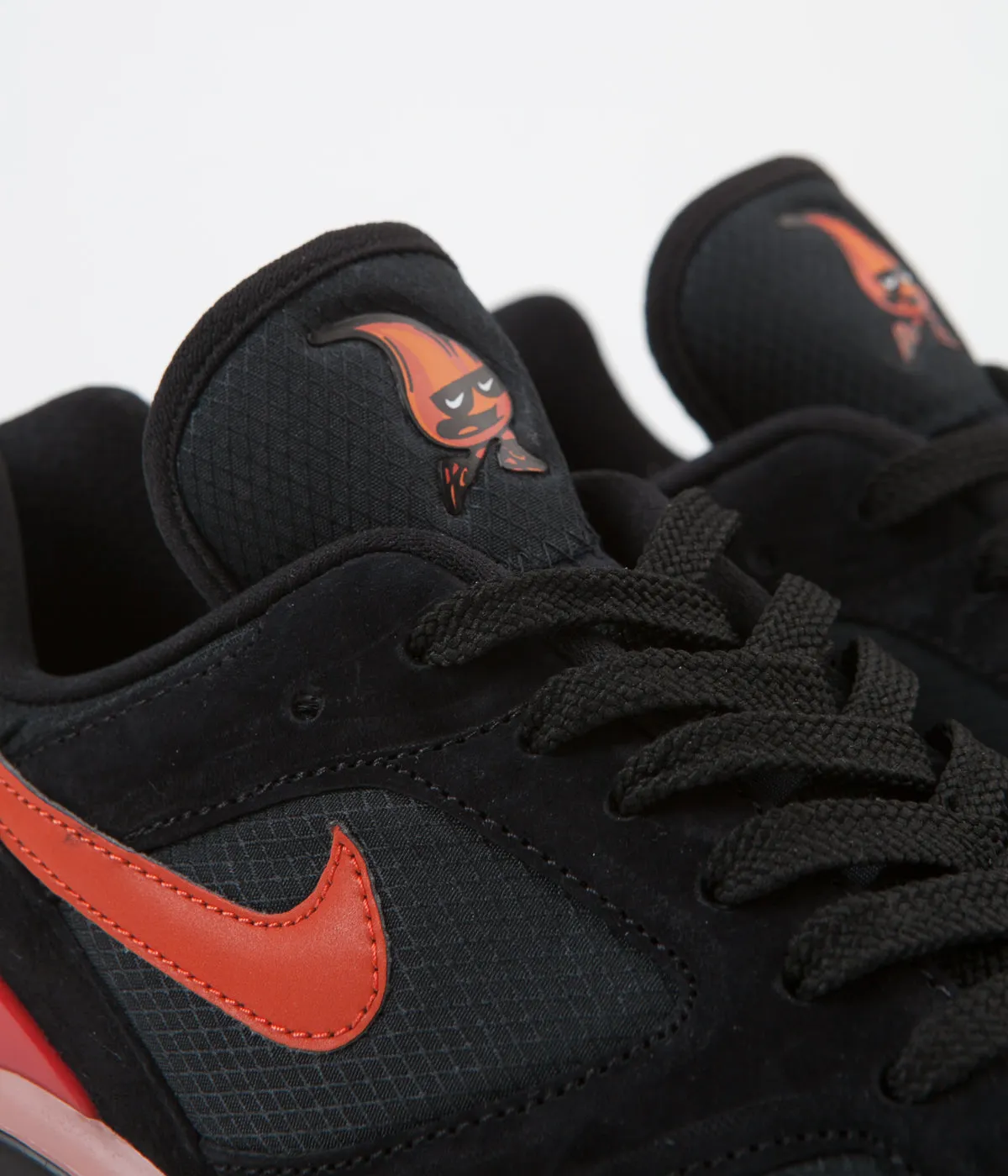 Nike Air Max 180 Shoes - Black / Team Orange - University Red