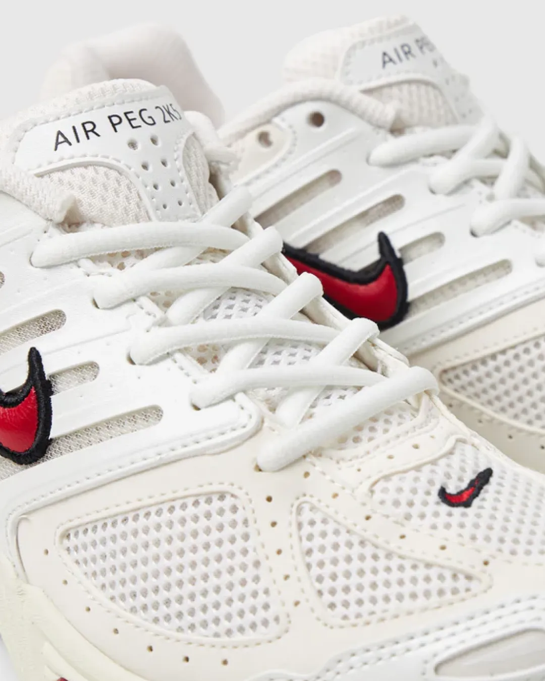 Nike Air Pegasus 2K5 White Gym Red Sneakers