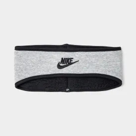 Nike Club Fleece Headband 2.0 Dark Grey Heather / Black - Black