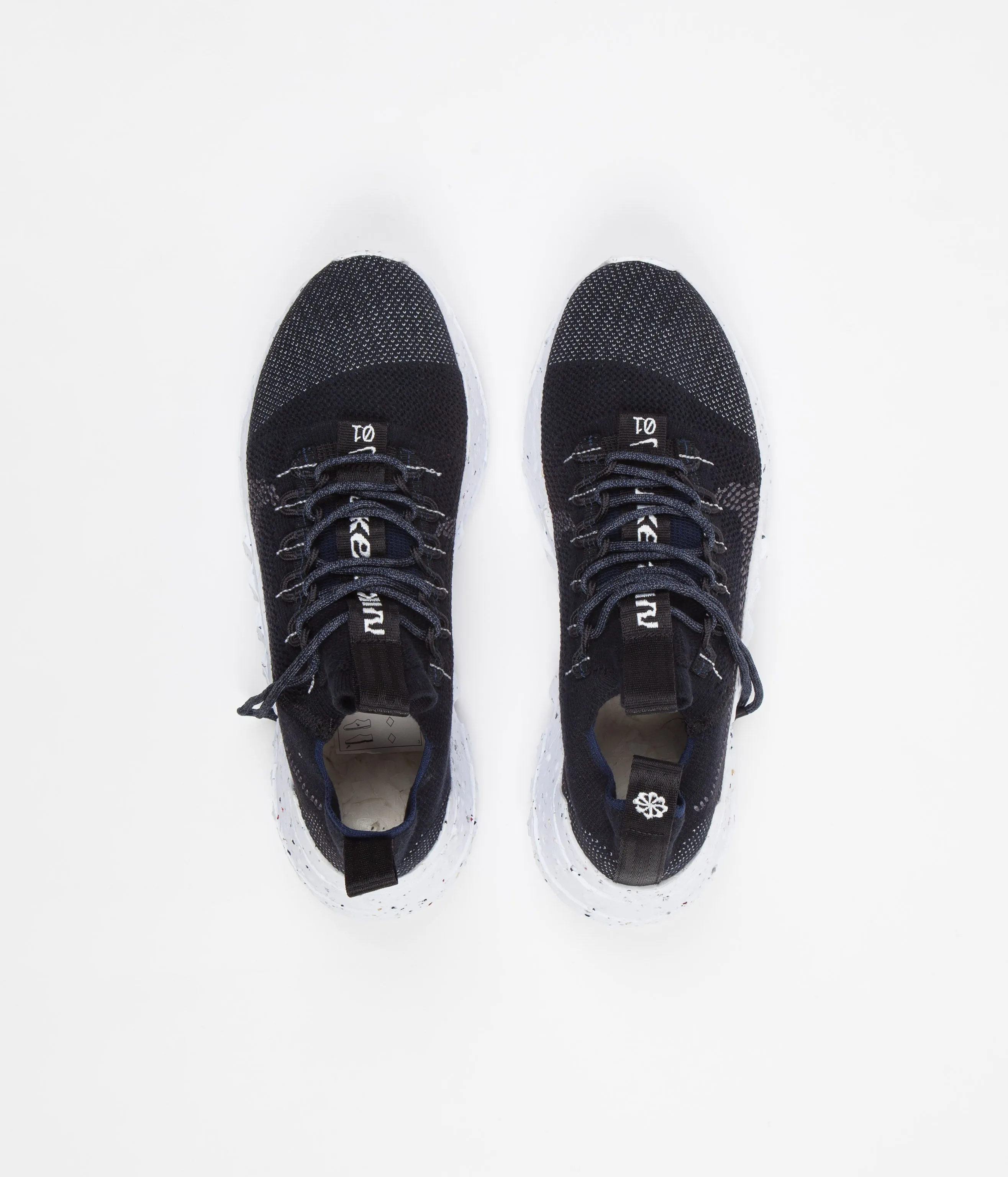 Nike Space Hippie 01 Shoes - Black / Dark Grey - Off Noir - Midnight Navy