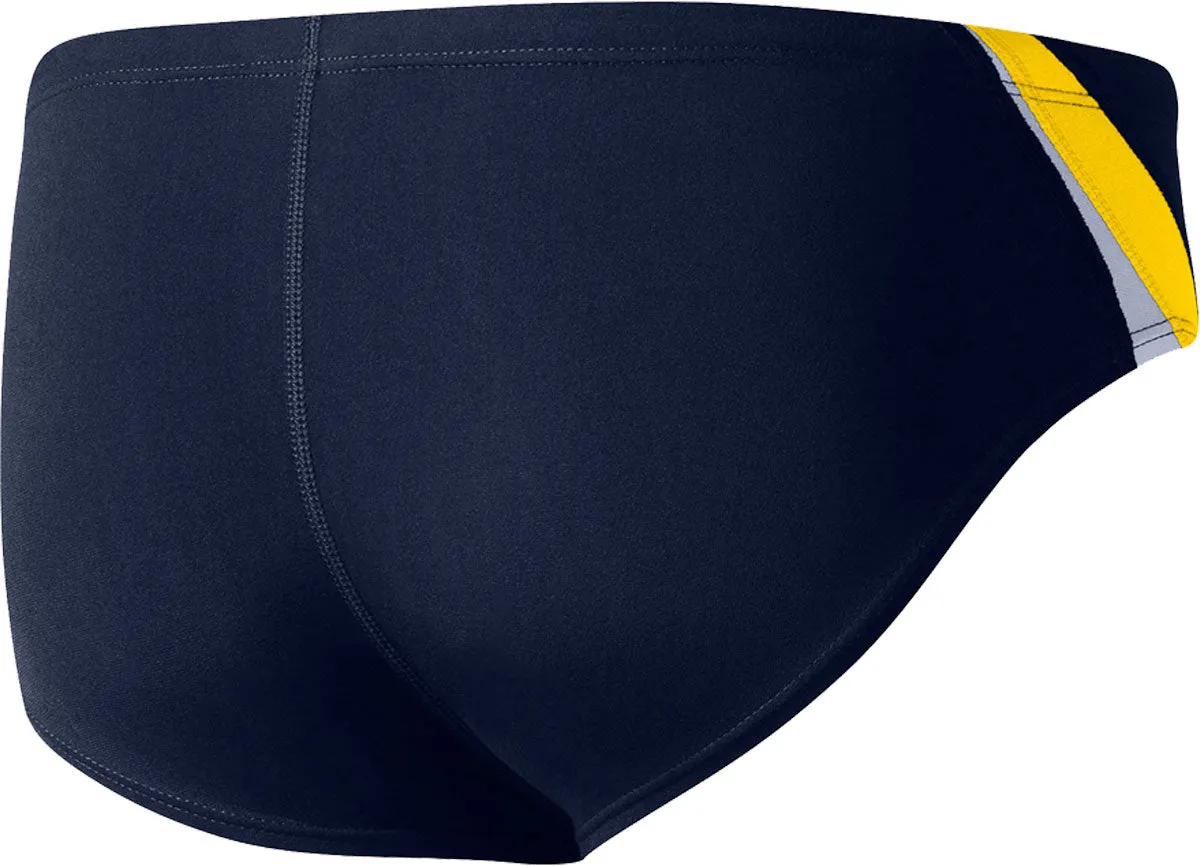 Nike Swim Men's Poly Color Surge Brief Swimsuit