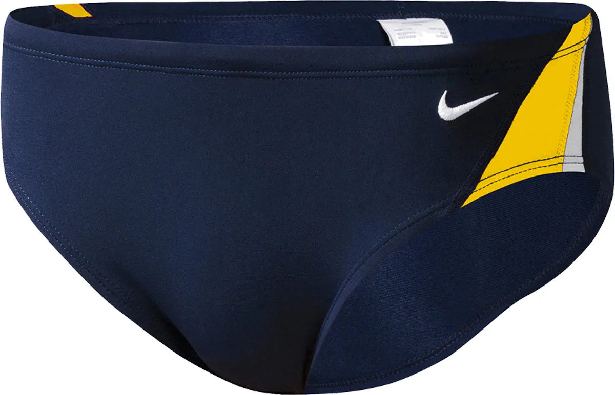 Nike Swim Men's Poly Color Surge Brief Swimsuit