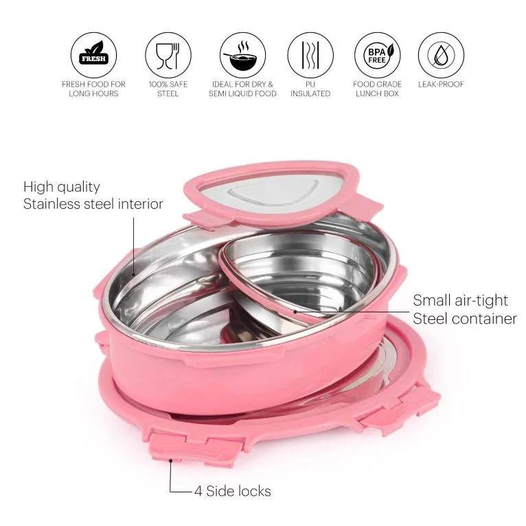Oval Eat Insulated Lunch Box