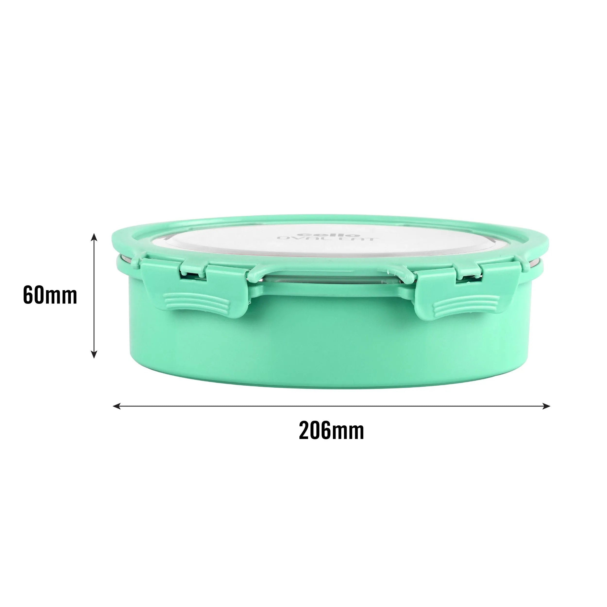 Oval Eat Insulated Lunch Box