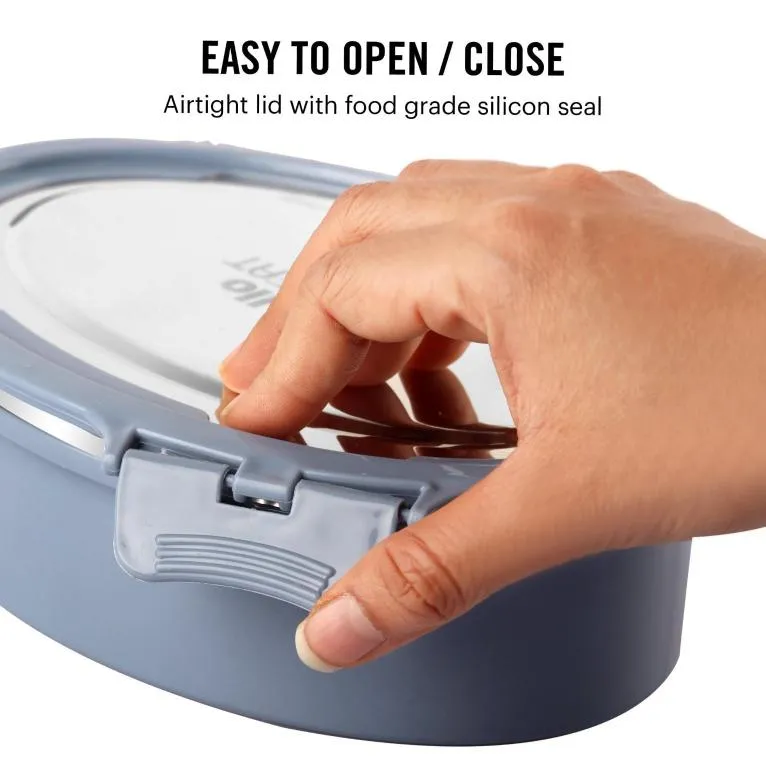 Oval Eat Insulated Lunch Box