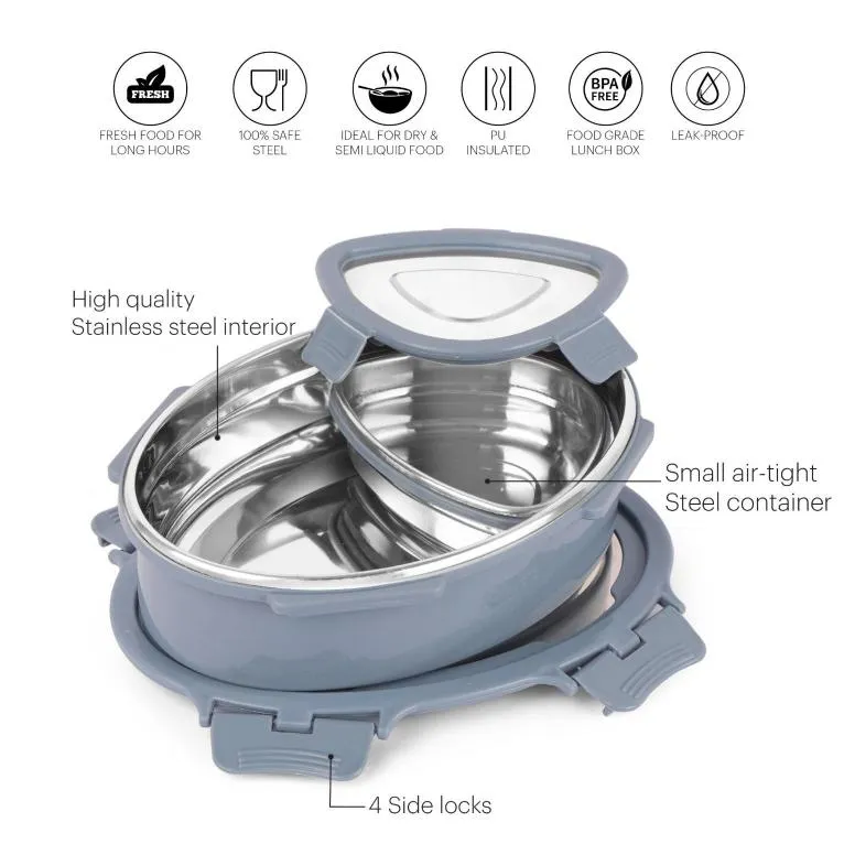 Oval Eat Insulated Lunch Box