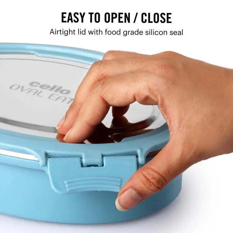 Oval Eat Insulated Lunch Box