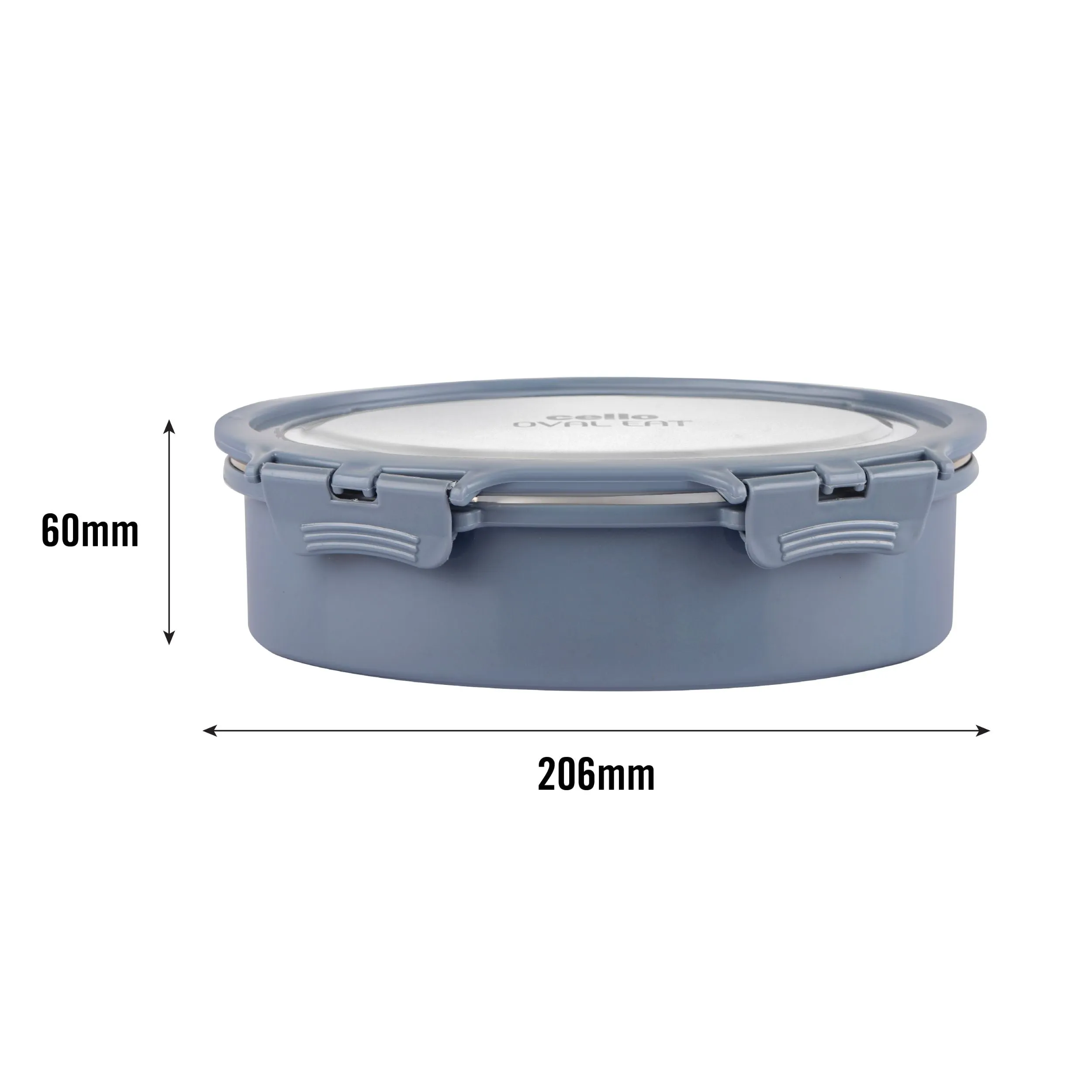 Oval Eat Insulated Lunch Box