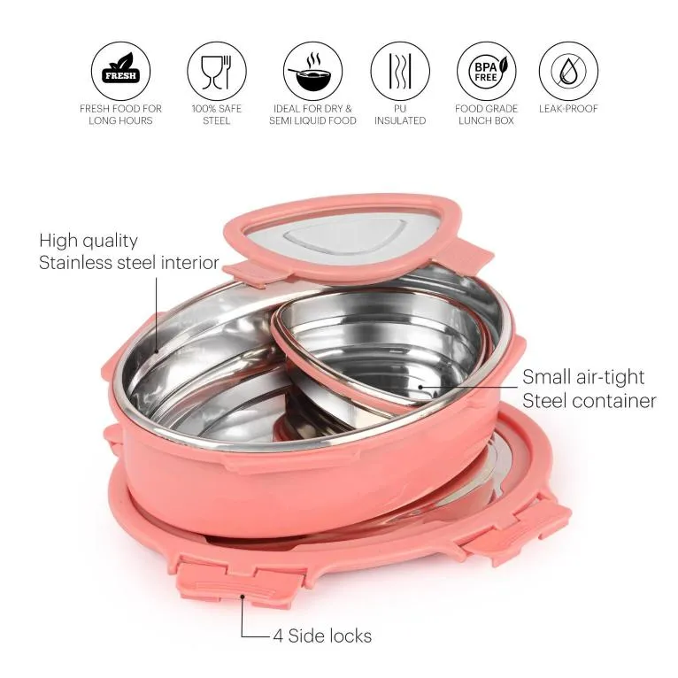 Oval Eat Insulated Lunch Box