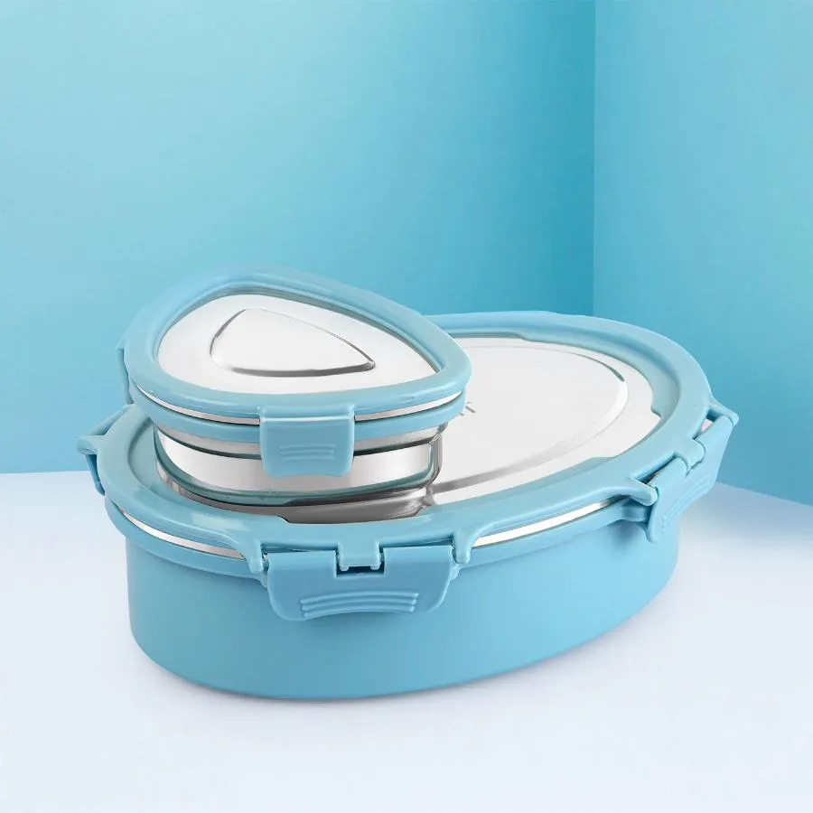 Oval Eat Insulated Lunch Box