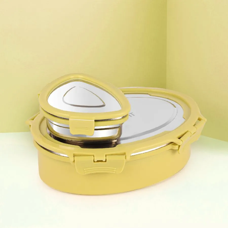 Oval Eat Insulated Lunch Box
