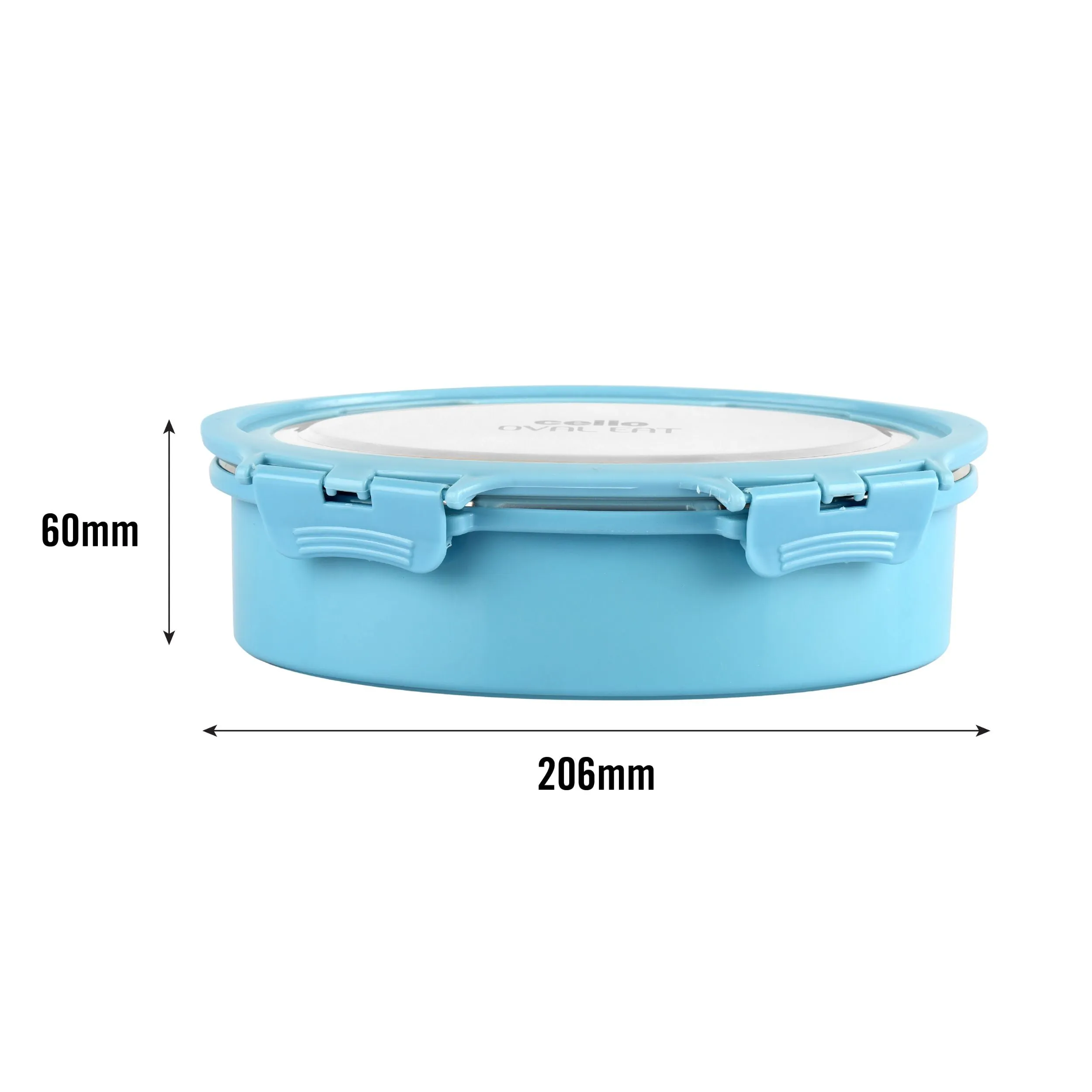 Oval Eat Insulated Lunch Box
