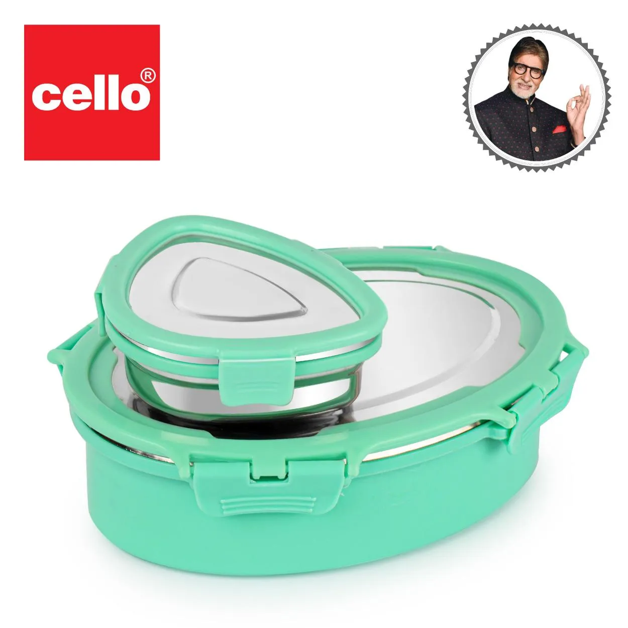 Oval Eat Insulated Lunch Box