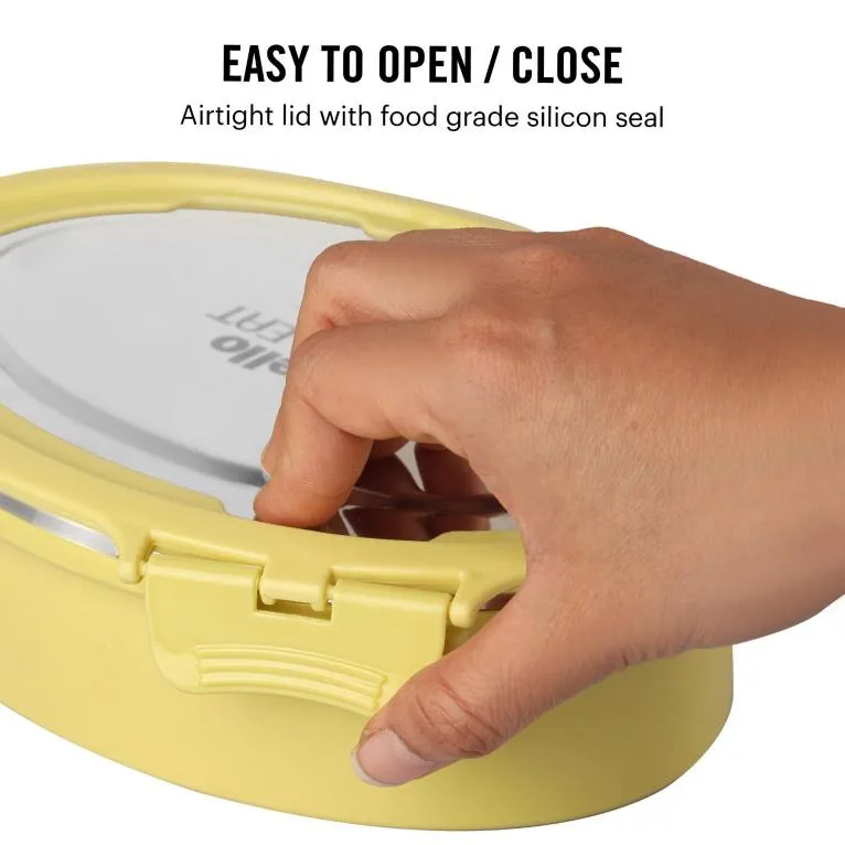 Oval Eat Insulated Lunch Box