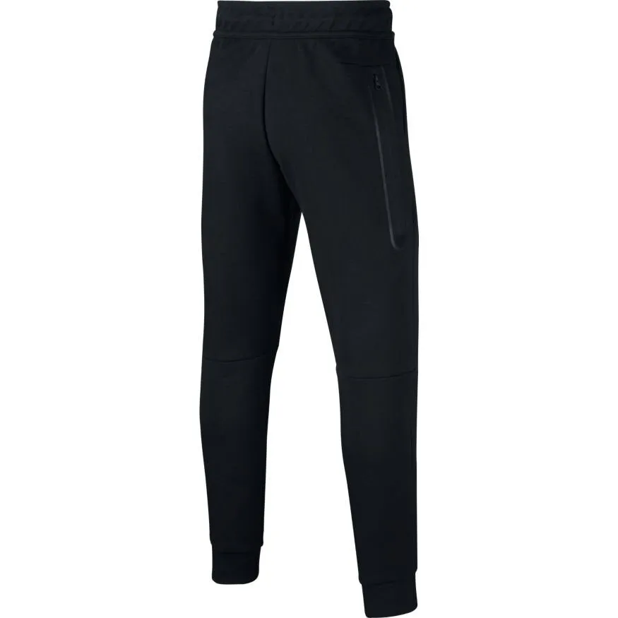 Pantalon jogging Nike Tech Fleece Junior - Noir/Noir