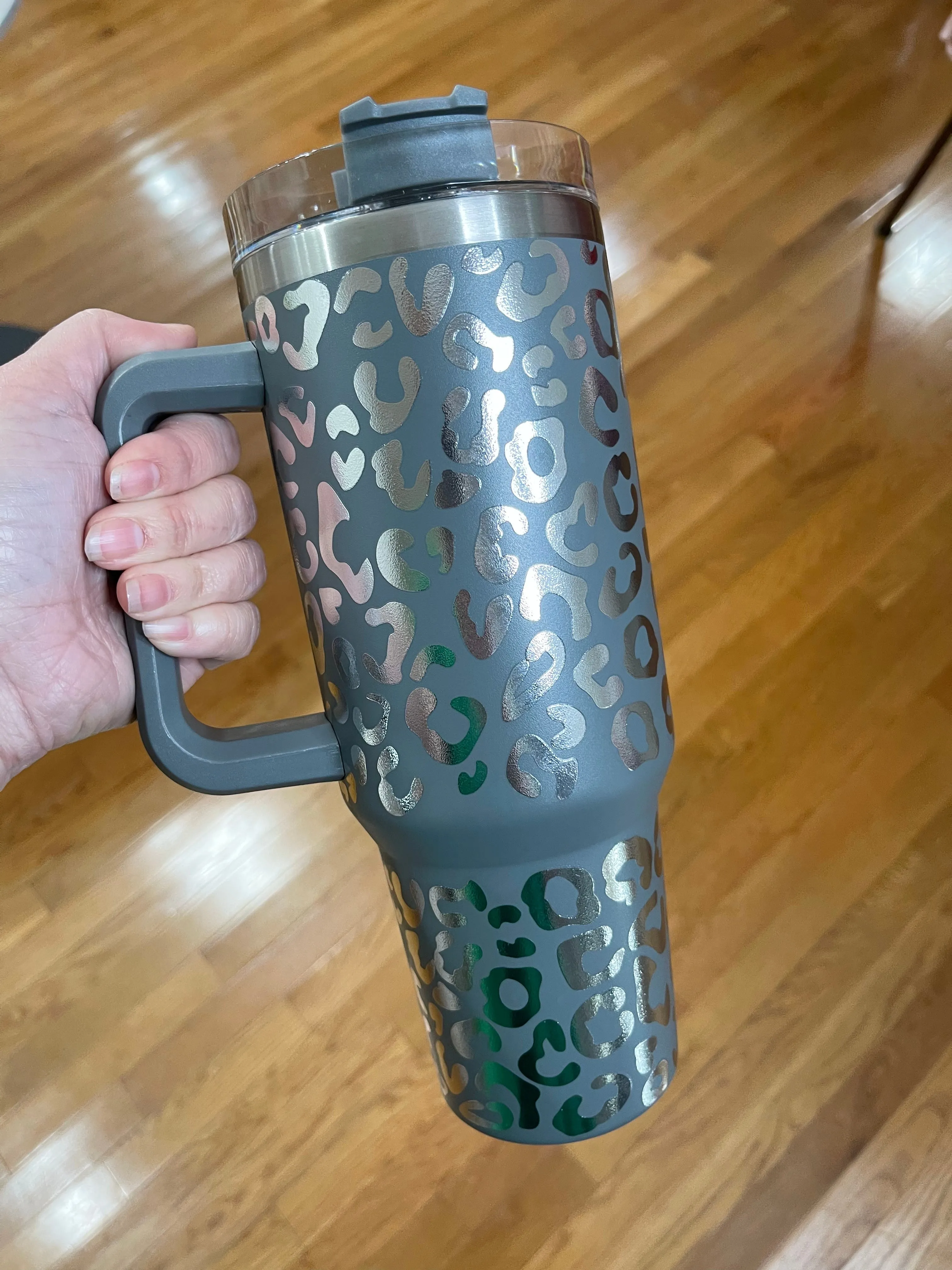 Quencher Tumbler 40 oz- Leopard