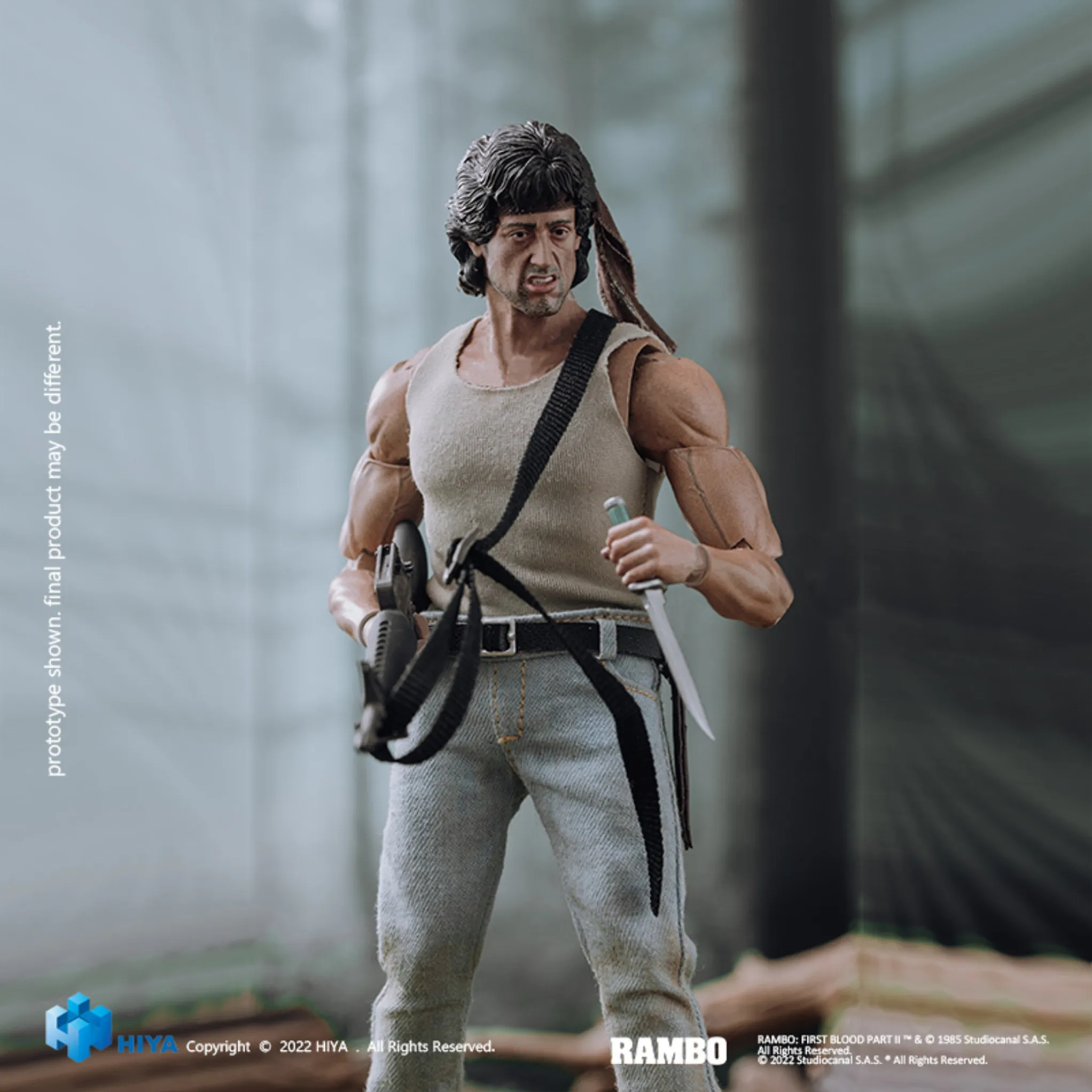 Rambo: First Blood Exquisite Super Series Previews Exclusive John J. Rambo (1:12 Scale)