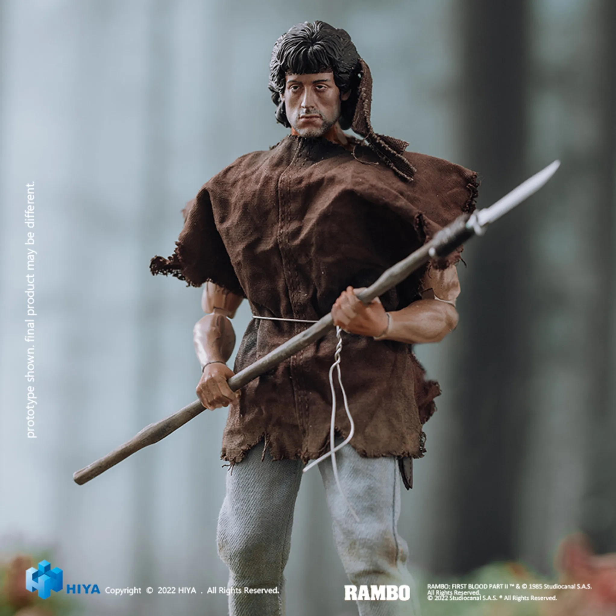 Rambo: First Blood Exquisite Super Series Previews Exclusive John J. Rambo (1:12 Scale)