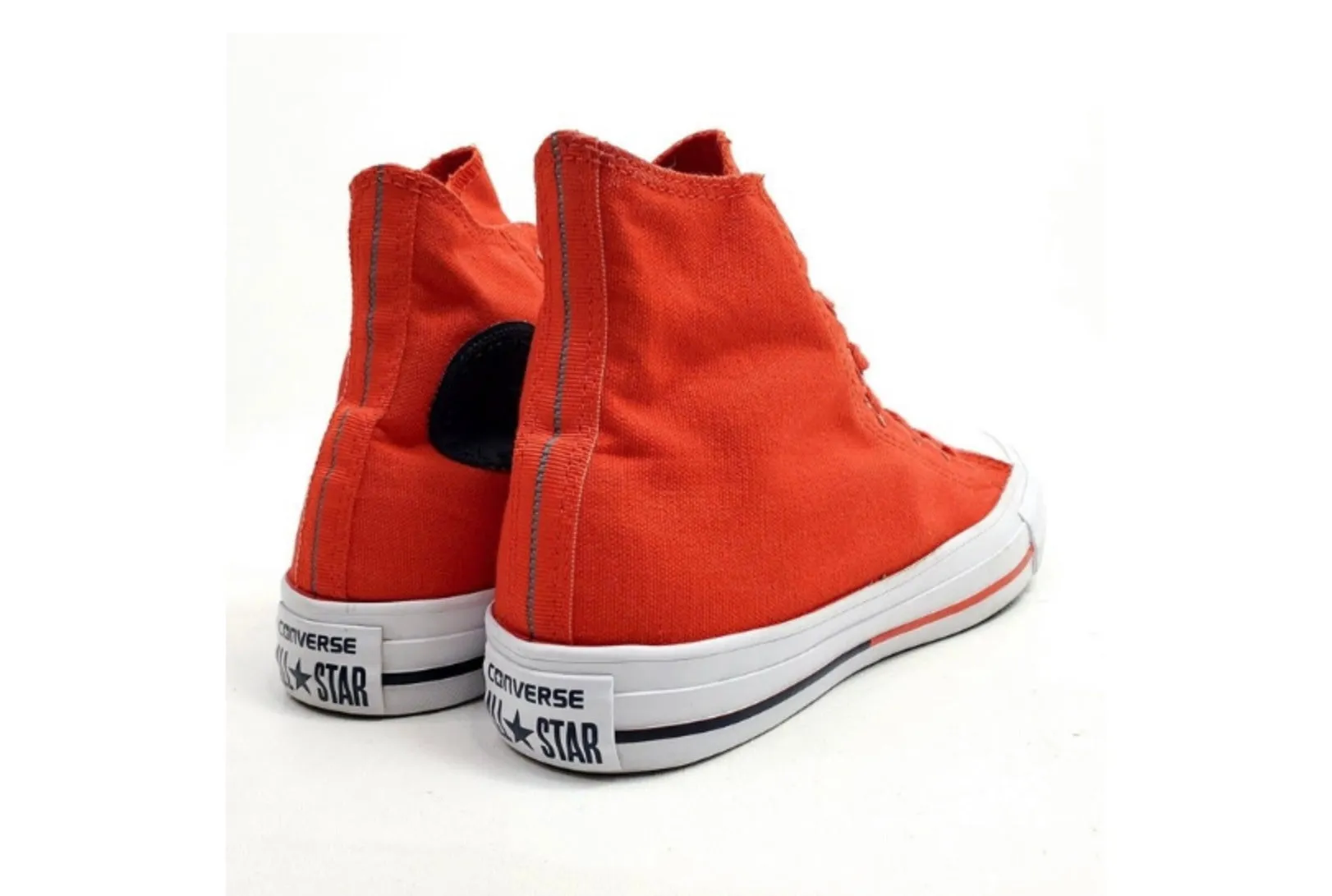 Red Converse Hightops - Size 9