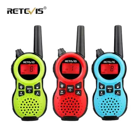 Retevis RT38 Walkie Talkie Children 3pcs FSR 462MHZ 22CH Flashlight Children's Toy Two-way Radio Birthday Gift for Boys Girls