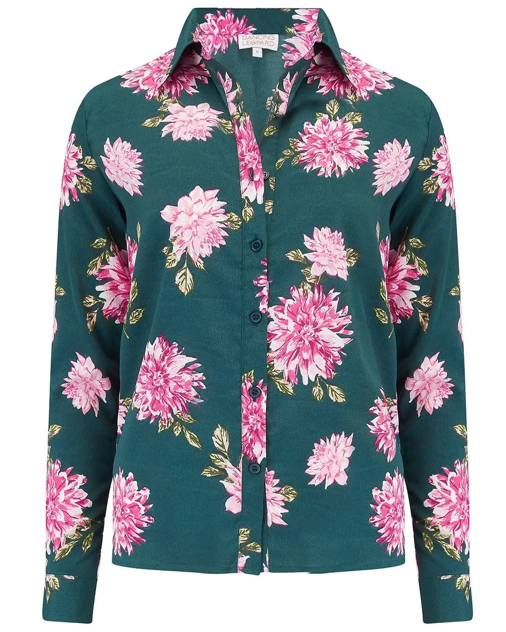 San Diego Shirt In Dahlia Print