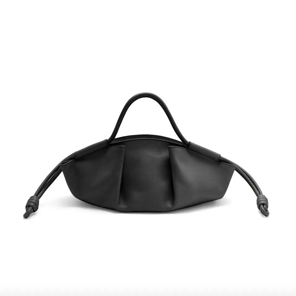 The Paseo Bag in Shiny Nappa - Black
