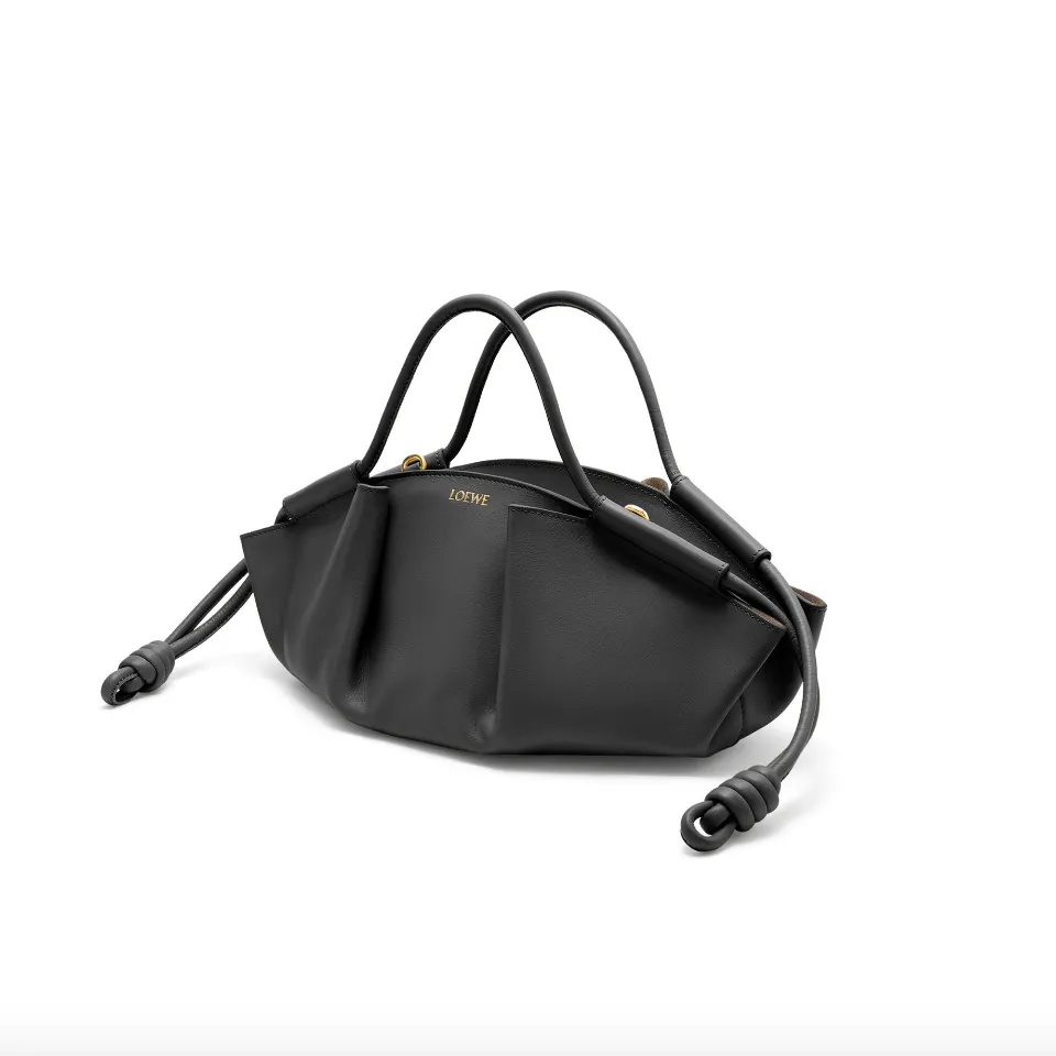 The Paseo Bag in Shiny Nappa - Black