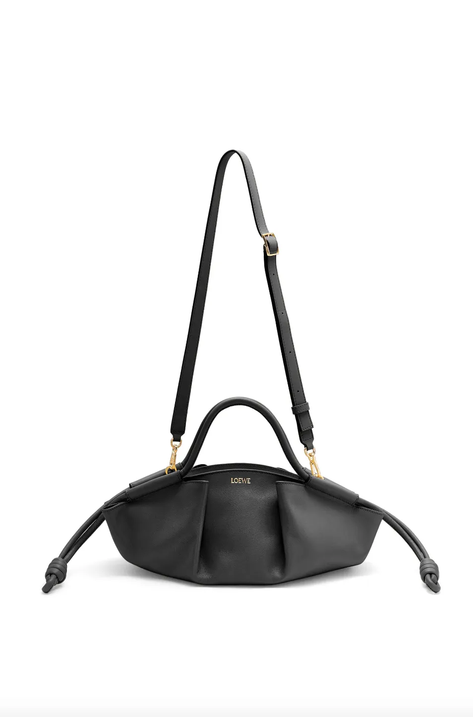 The Paseo Bag in Shiny Nappa - Black