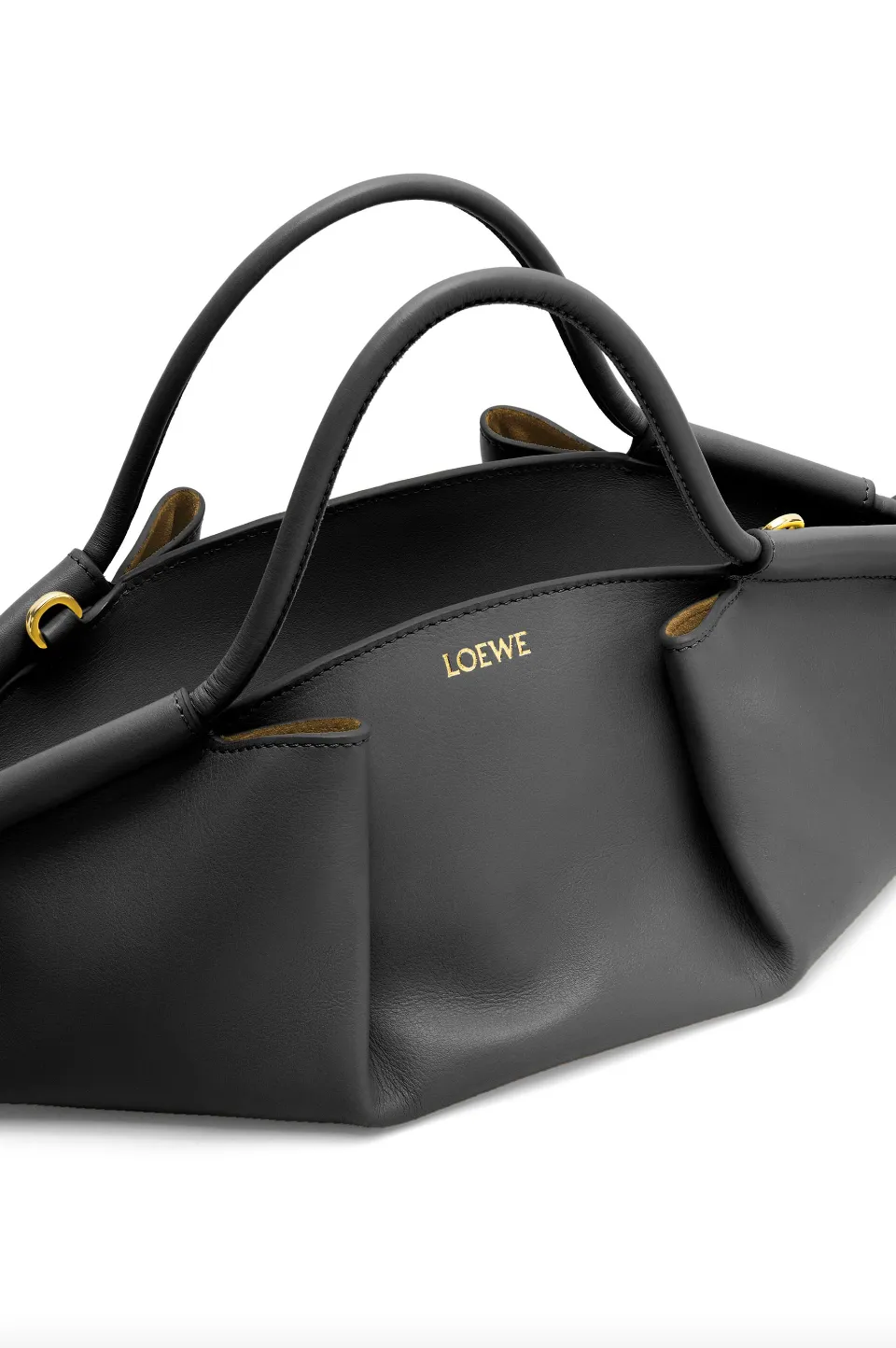 The Paseo Bag in Shiny Nappa - Black