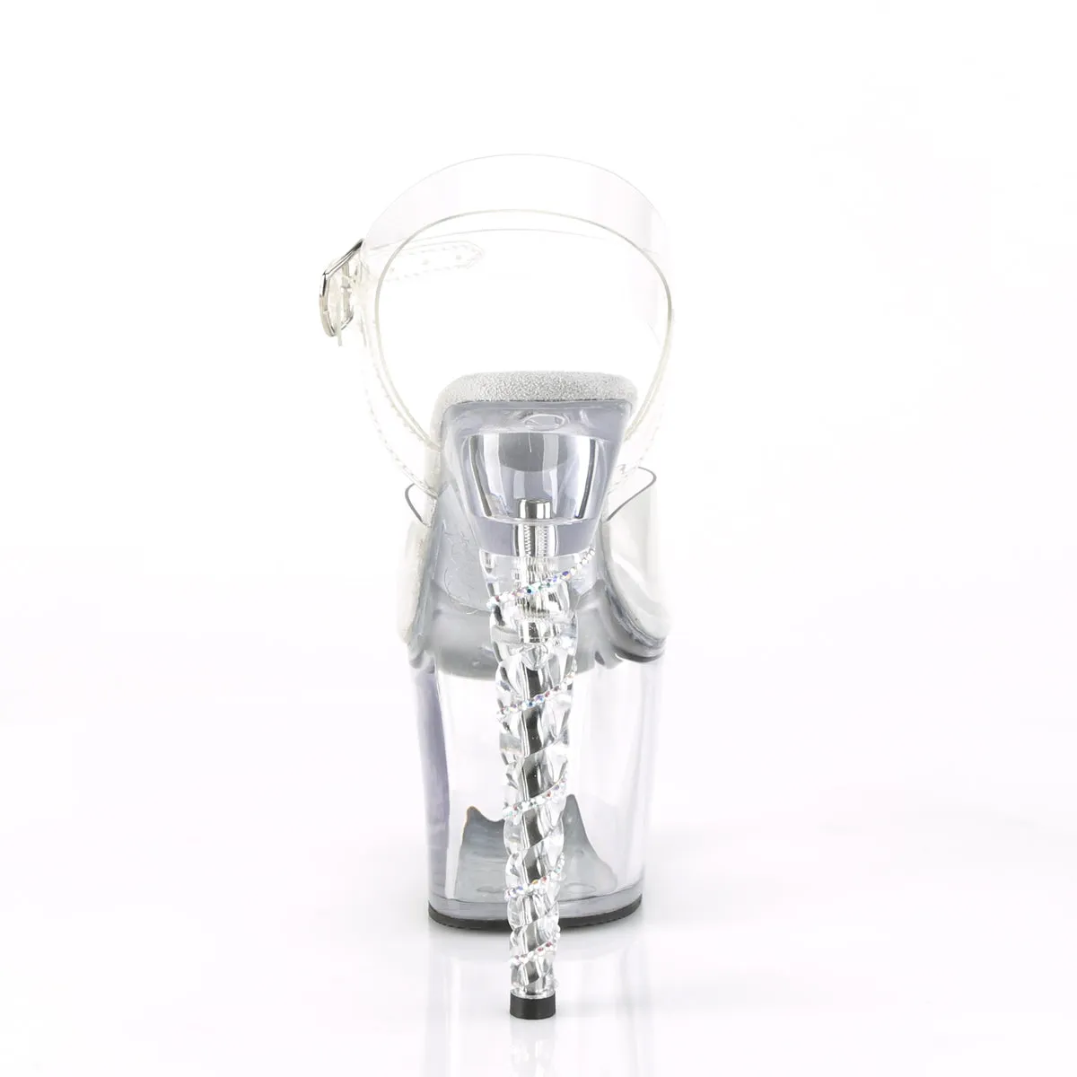 UNICORN-708RSH Pleaser Clear Sexy Platform Shoes (Pole Dancing Heels)