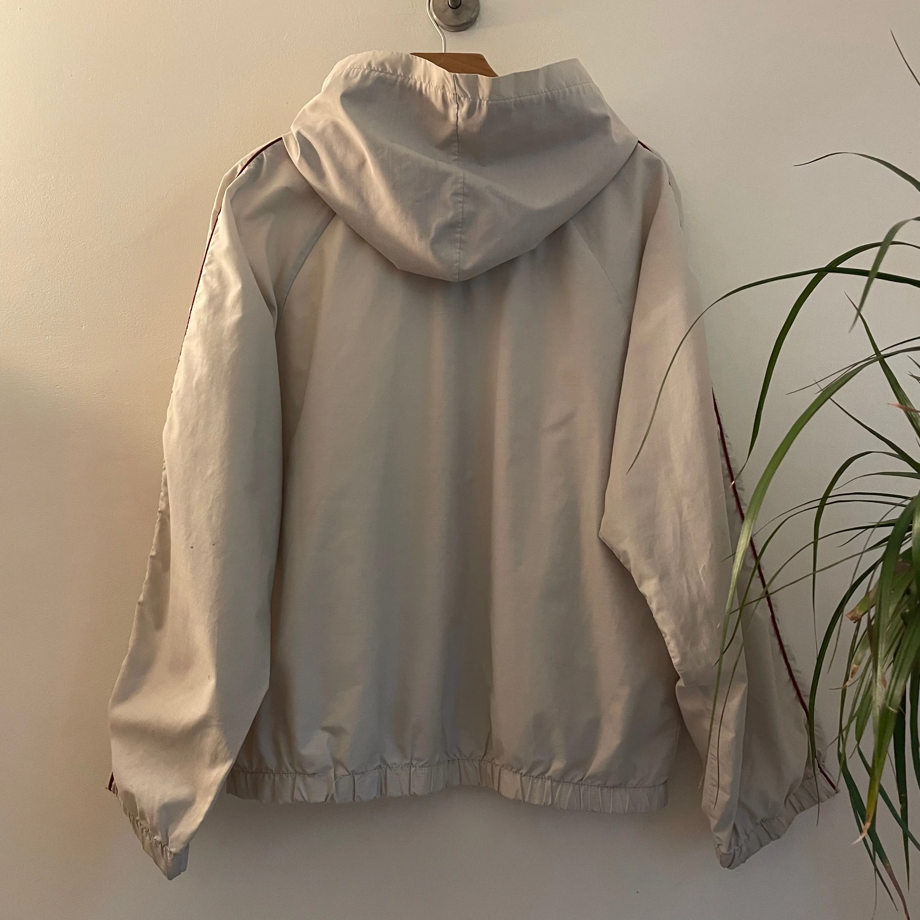 Vintage Converse Windbreaker Hooded Jacket  // size Large // Made in USA (HT2267)