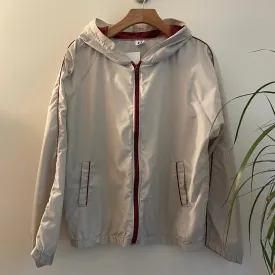 Vintage Converse Windbreaker Hooded Jacket  // size Large // Made in USA (HT2267)