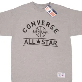 VINTAGE DEADSTOCK CONVERSE BASKETBALL ALL STAR TEE SHIRT 1990S XL MADE IN USA