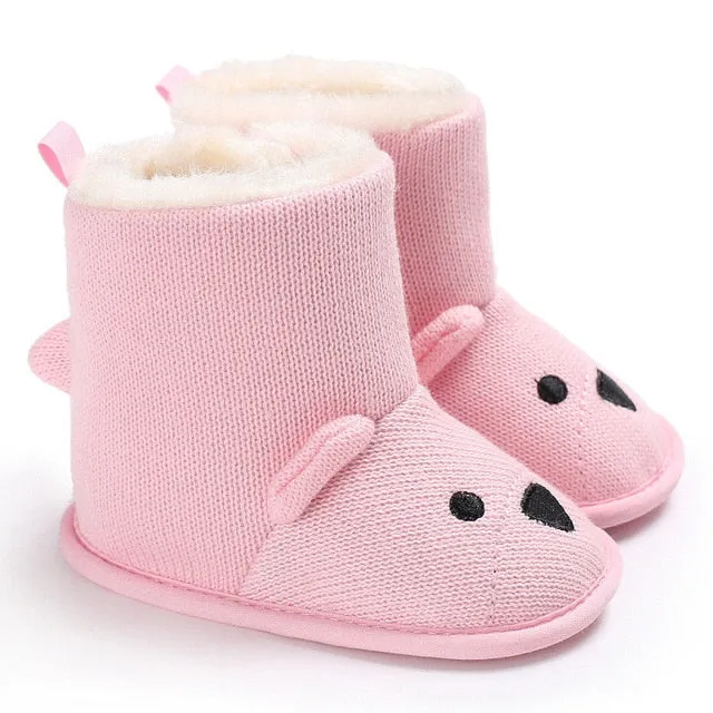 Winter Bear Baby Boots