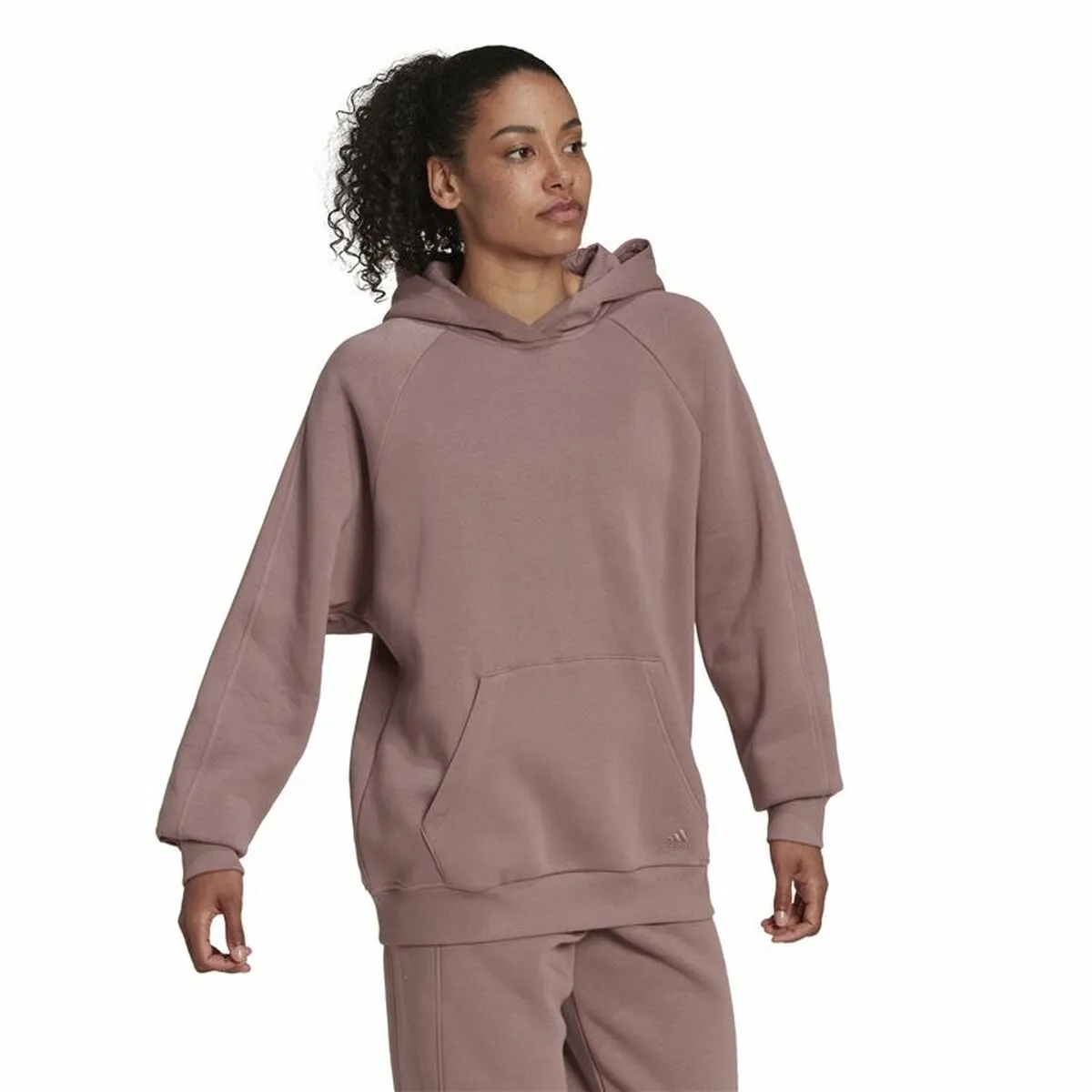 Women’S Hoodie Adidas  Boyfriend  Multicolour
