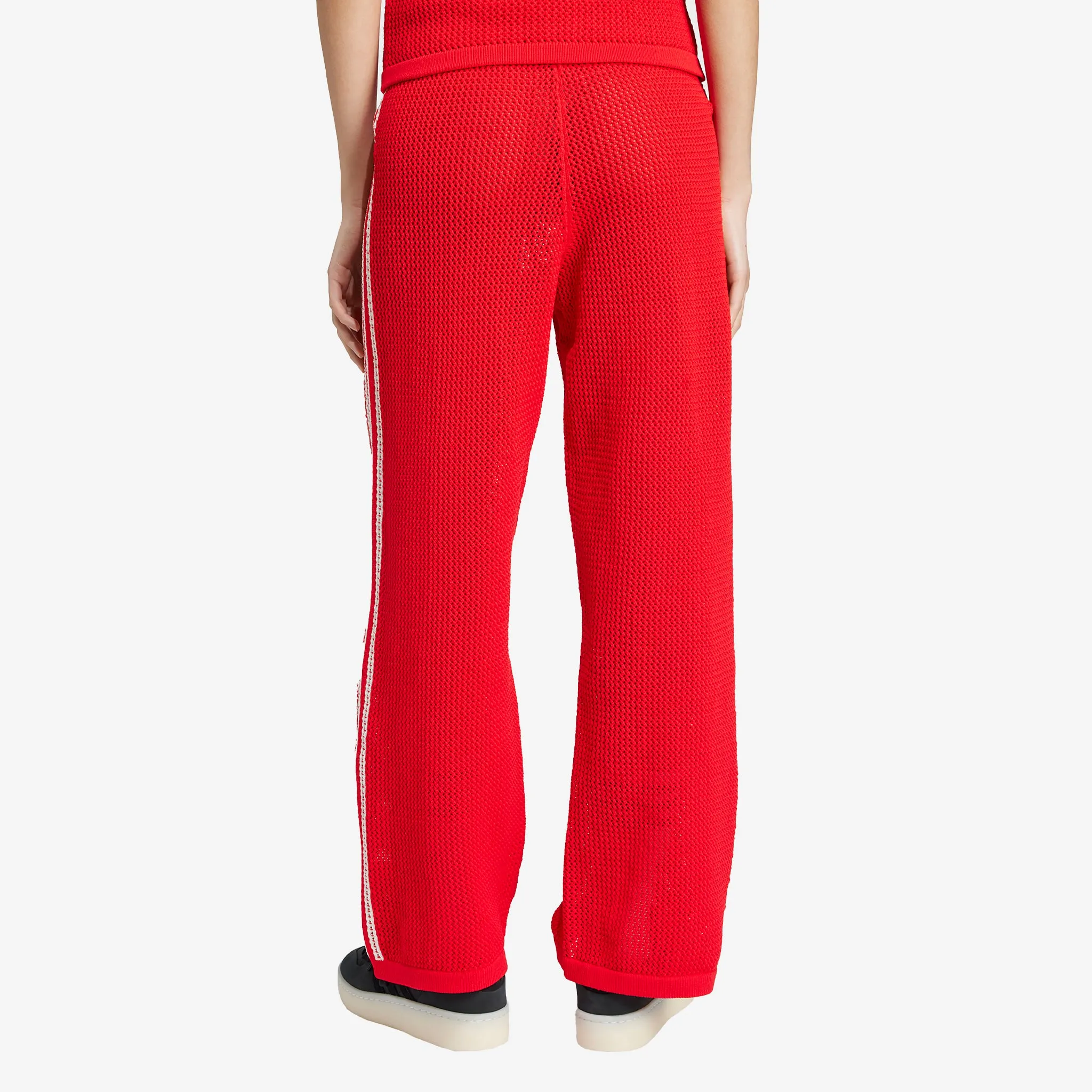 Women's Originals Premium Crochet Track Joggers Better Scarlet