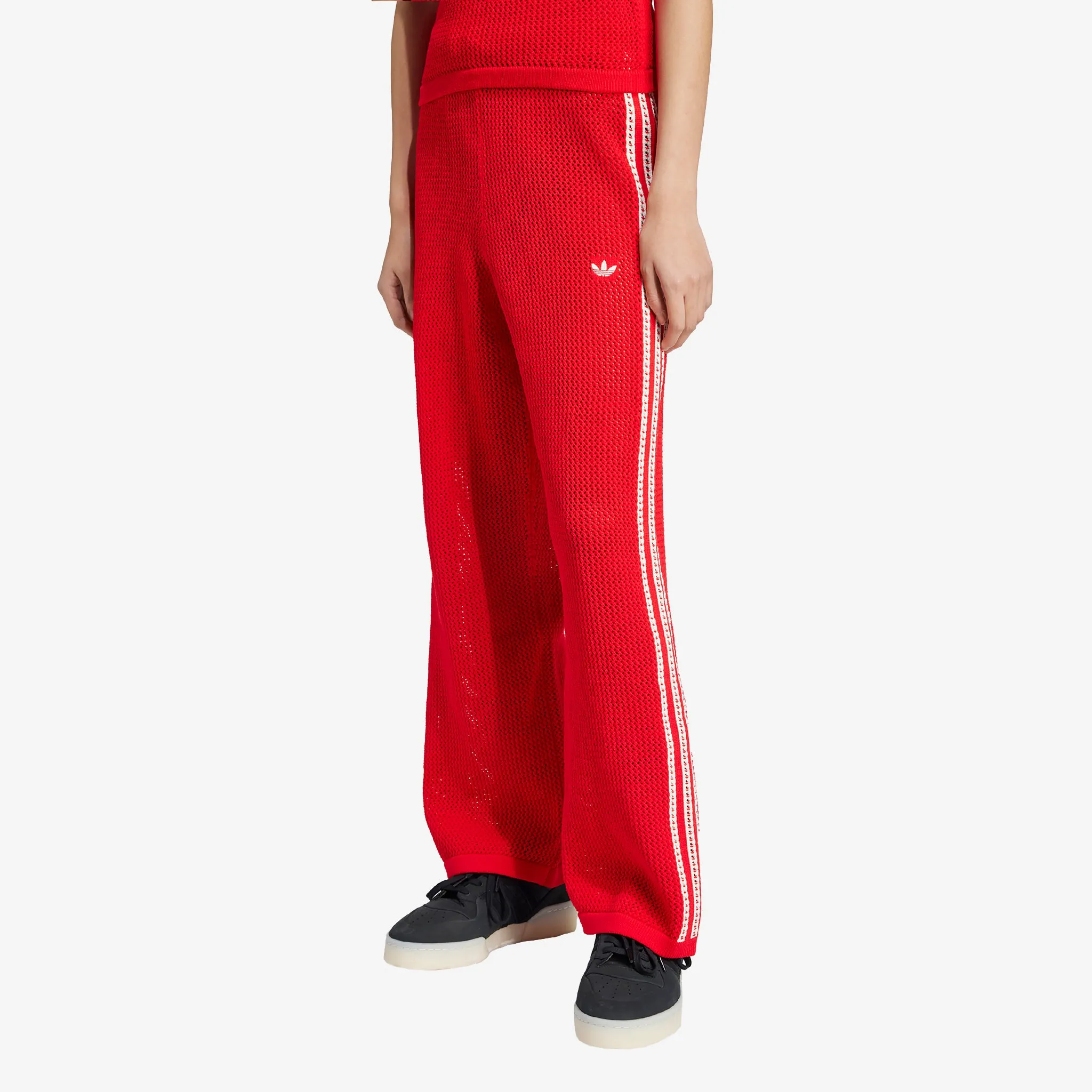 Women's Originals Premium Crochet Track Joggers Better Scarlet