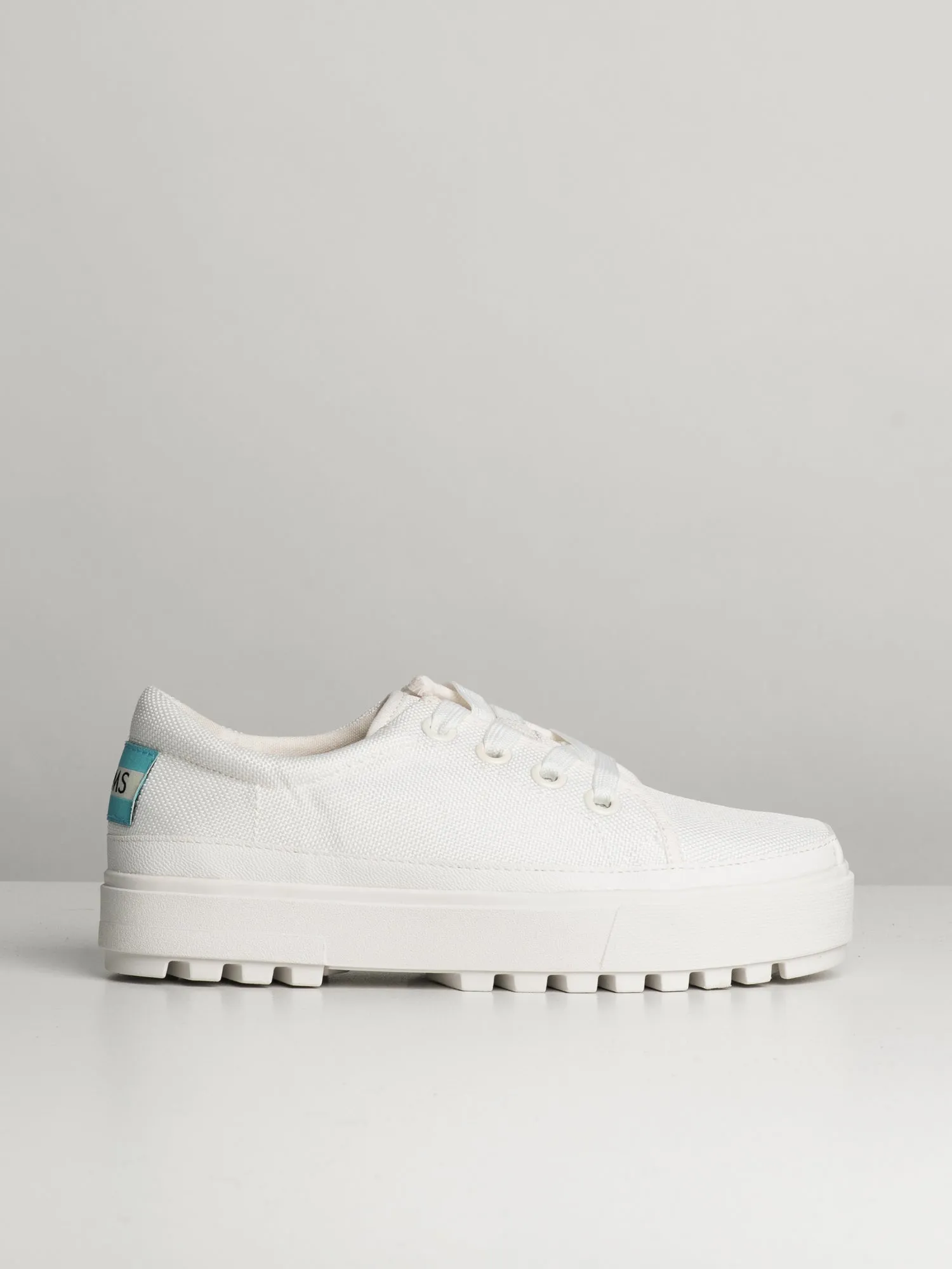 WOMENS TOMS LACE-UP LUG SNEAKER - CLEARANCE